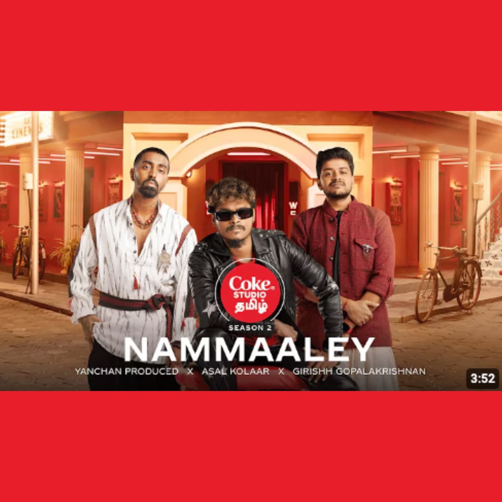 Coke Studio Tamil releases ‘Nammaaley’ with Yanchan Produced